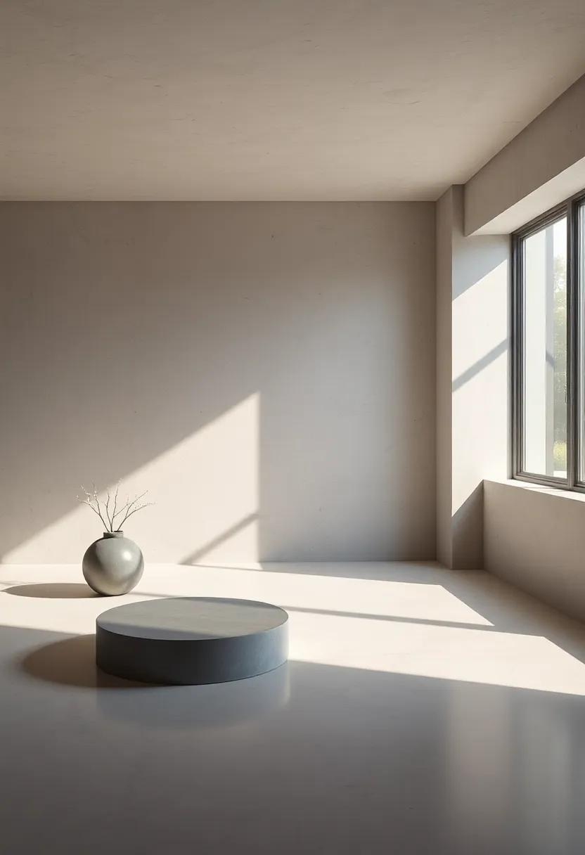 Light Play: The Impact of Lighting on Concrete Decor Choices