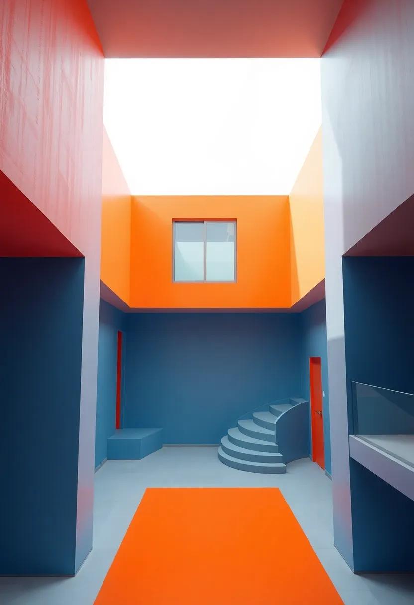 Using Bold Colors⁣ to Highlight Architectural Features
