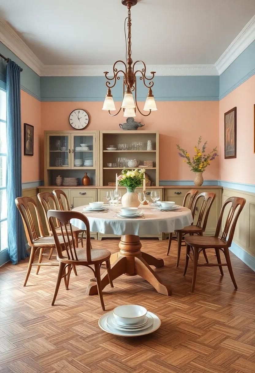 Color Palettes for‍ Vintage Dining Rooms: Harmonizing Old and New