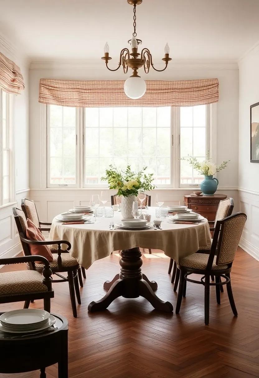 Textures that Tell​ a Story: Incorporating⁢ Fabrics in‌ Vintage Dining Spaces