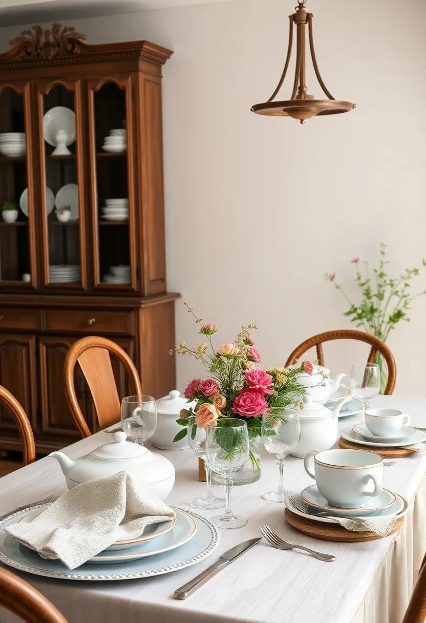 Artistry in Tablescapes: Creating ‍Beautiful Vintage Inspired Dining Designs