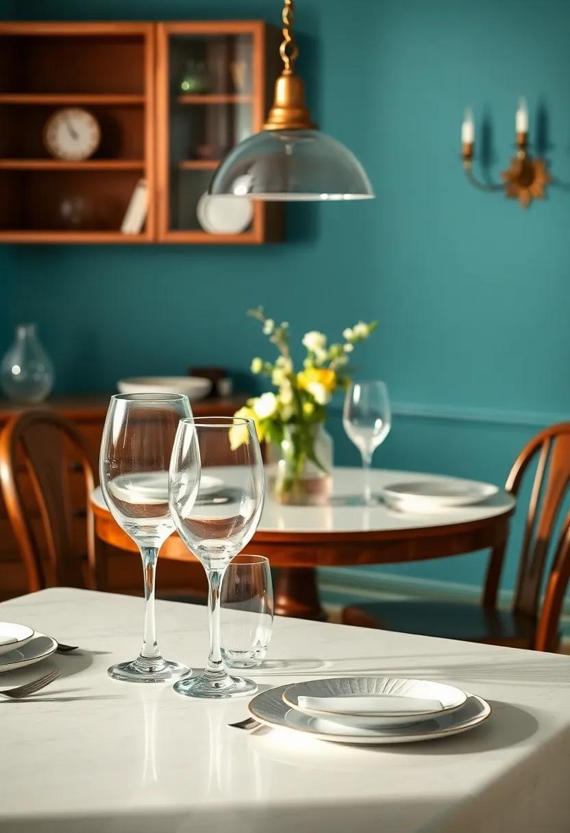 Elegant Centerpieces: ⁢Using Glassware to Elevate Your Dining Table