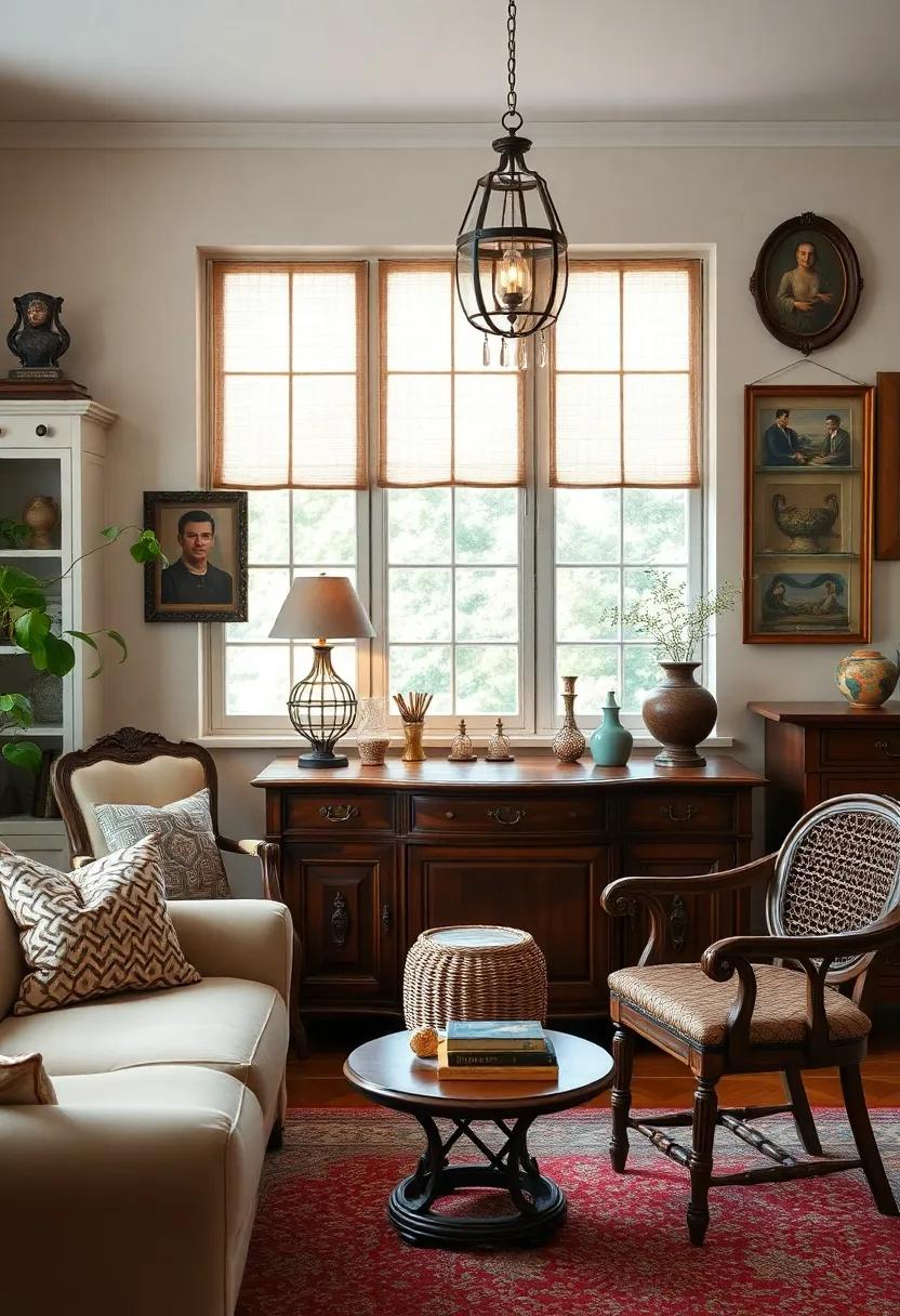 Charming curios: Displaying unique Antiques for a Personal Touch