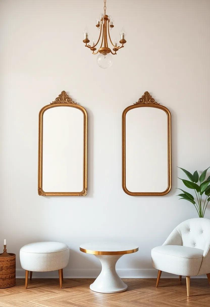 Choosing⁤ the Perfect Location ‍for‍ Retro Mirrors ⁤in ⁢Your Home