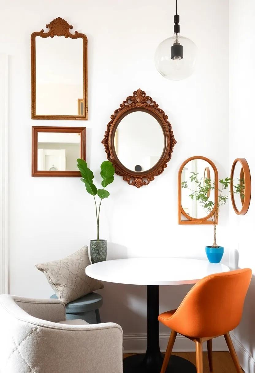 Creating Cozy Nooks: Using⁢ Vintage Mirrors ⁣to Enhance Small Spaces