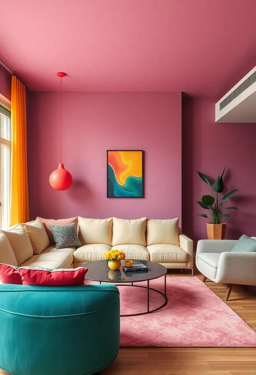 70s Funk: Channel the essence of the disco era with ⁤velvety finishes ‍and bold, electrifying colors that invigorate your living space