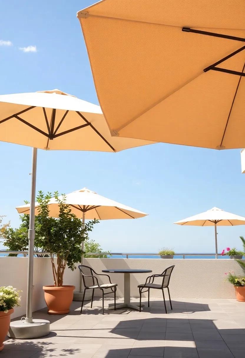 Chic Umbrellas and Canopies that Marry Style​ and Function