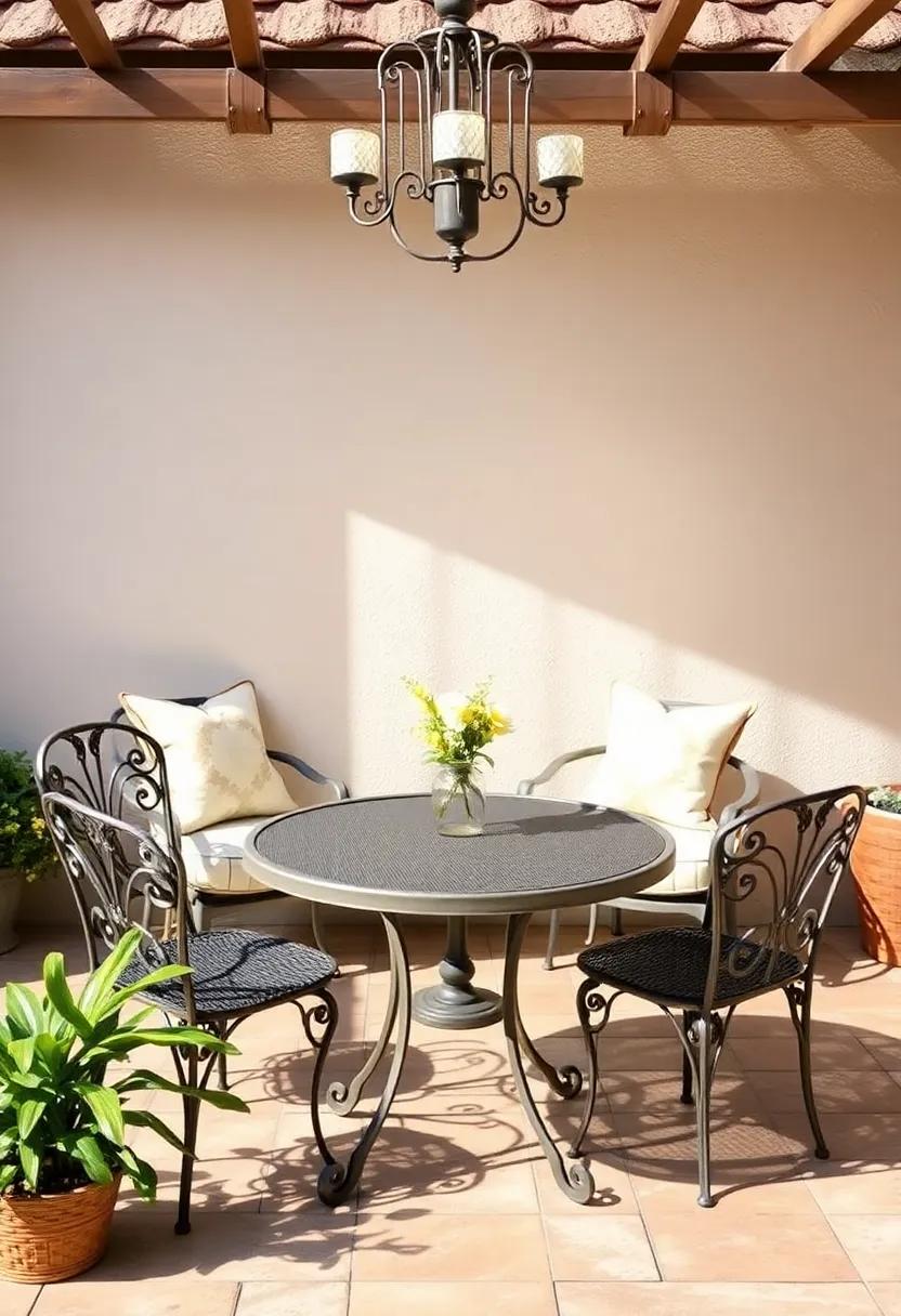 Timeless elegance ‌in Wrought ⁢Iron Furniture and Accessories