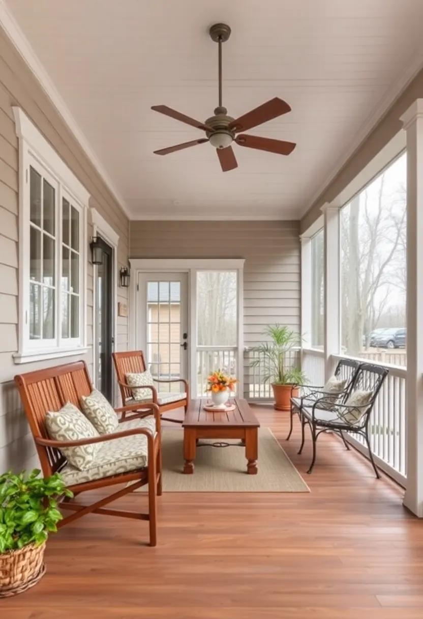 Functional Layouts Balancing Accessibility and Comfort in Your Screened Porch Design