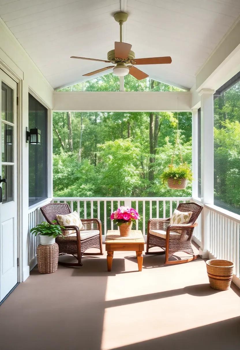 Storytelling Through Design Weaving Personal Narratives into Your Vintage Screened Porch