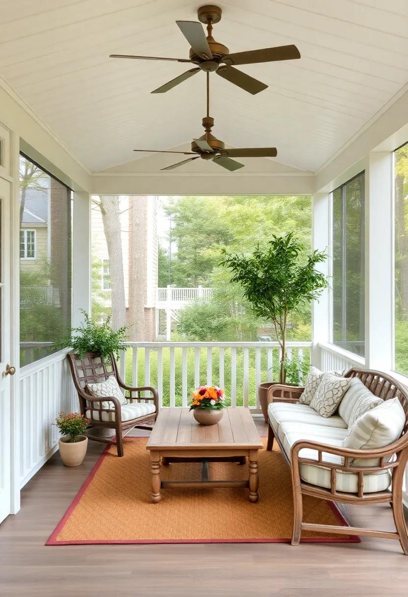 Timeless Elegance in Vintage Screened Porches Blending Old-World Charm with Modern Comfort