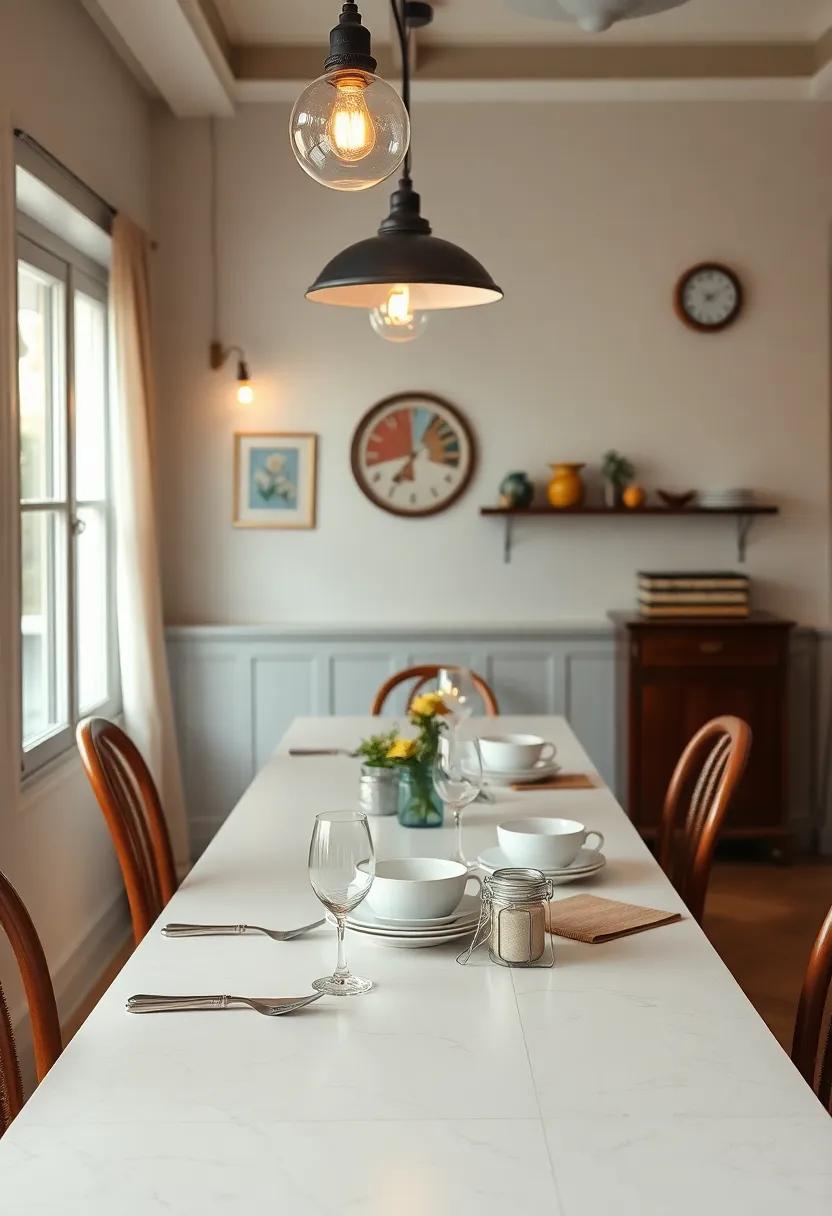 Sparking ⁣interest with Retro Tableware That Tells‍ a Story