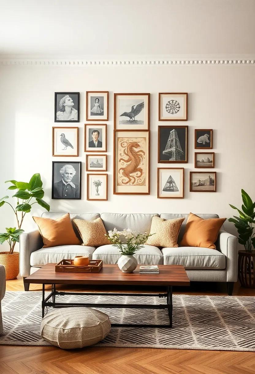 Creative Arrangements: Curating a Vintage-Inspired Gallery Wall