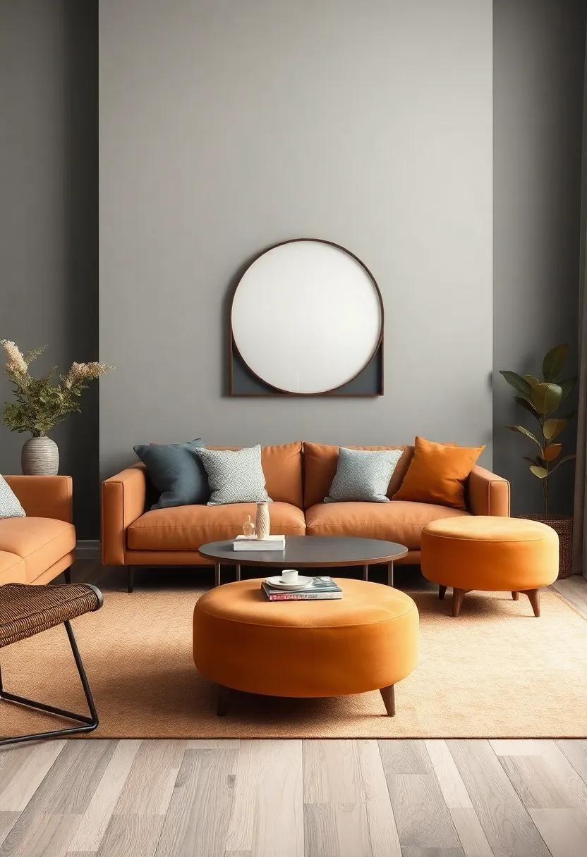 Cool Gray Accents: Learn ⁤how ⁤cool grays ⁤can elevate a ​warm-toned room, adding depth and modernity without ‌overwhelming