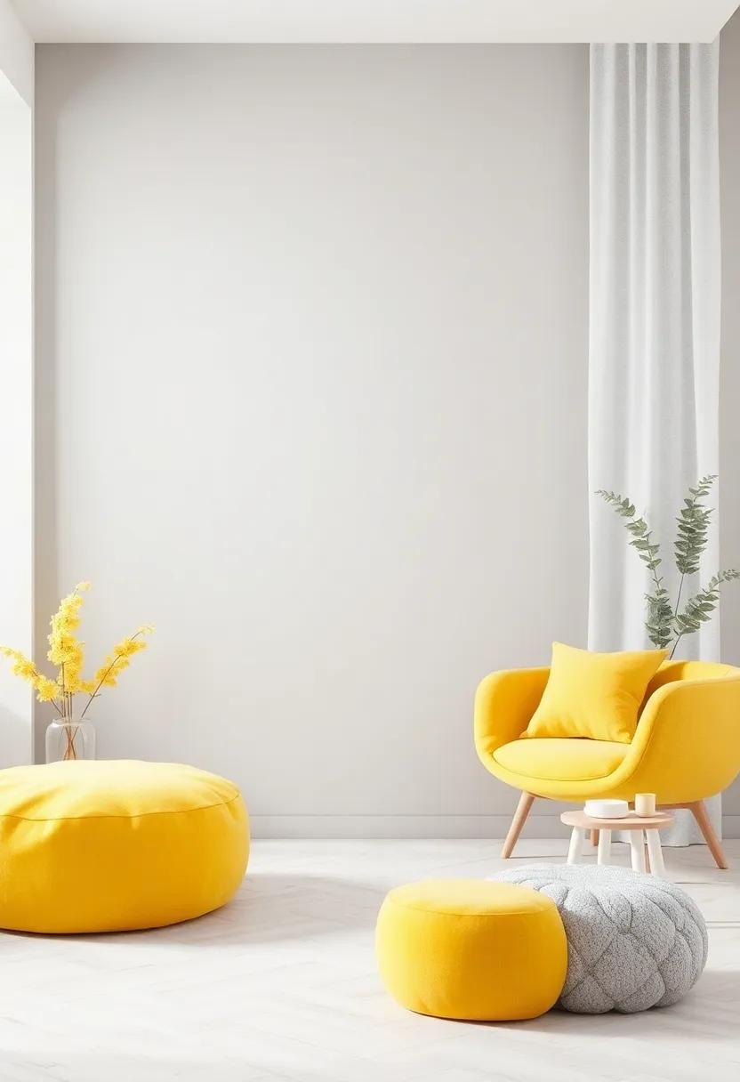 DIY Decor ⁤Projects:⁢ Bringing Honey Yellow and⁣ Gray to Life
