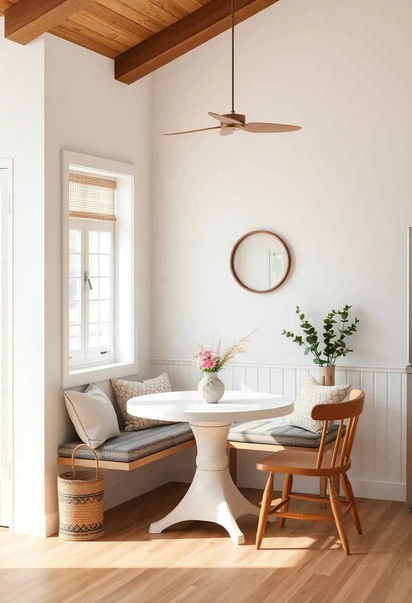Cozy Nooks: Create a small breakfast nook or reading⁣ corner ⁣with comfortable seating to encourage family gatherings and casual dining