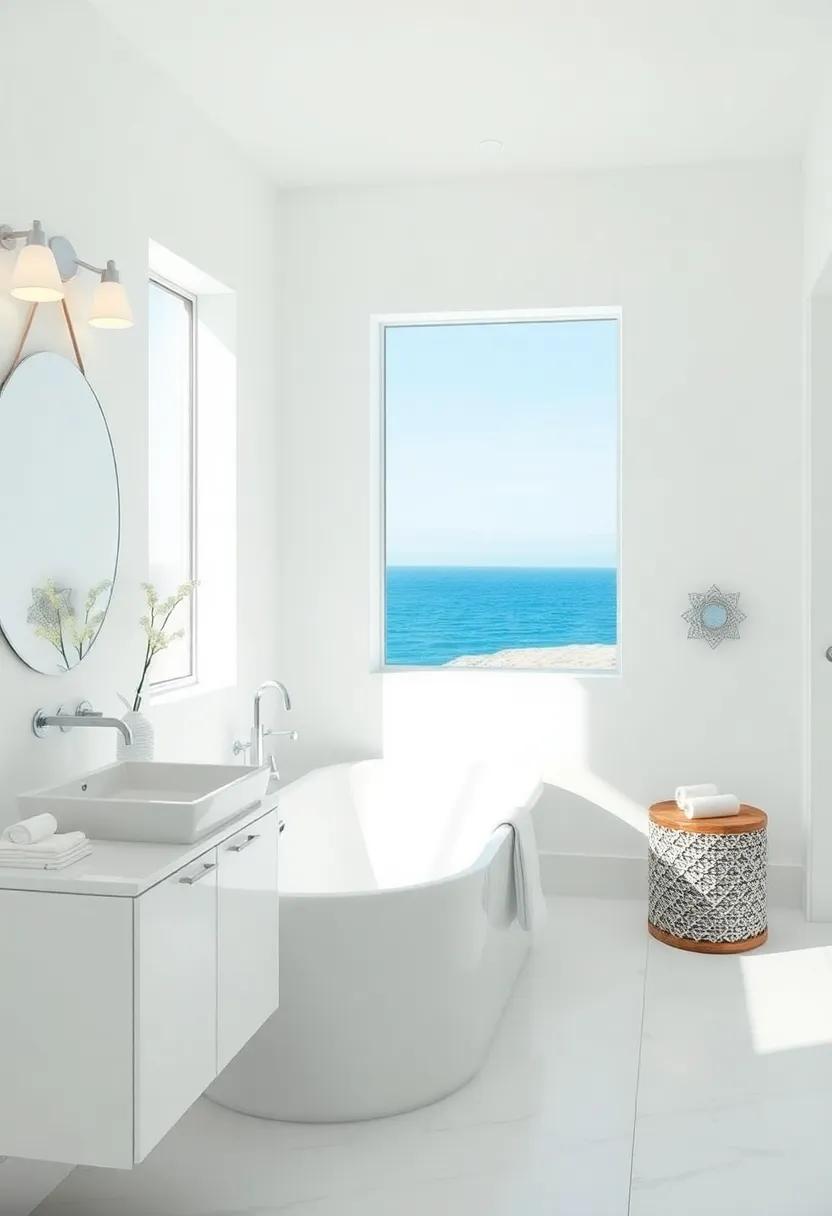 A Palette of Serenity: Balancing Whites and⁤ Blues in Bathroom Design