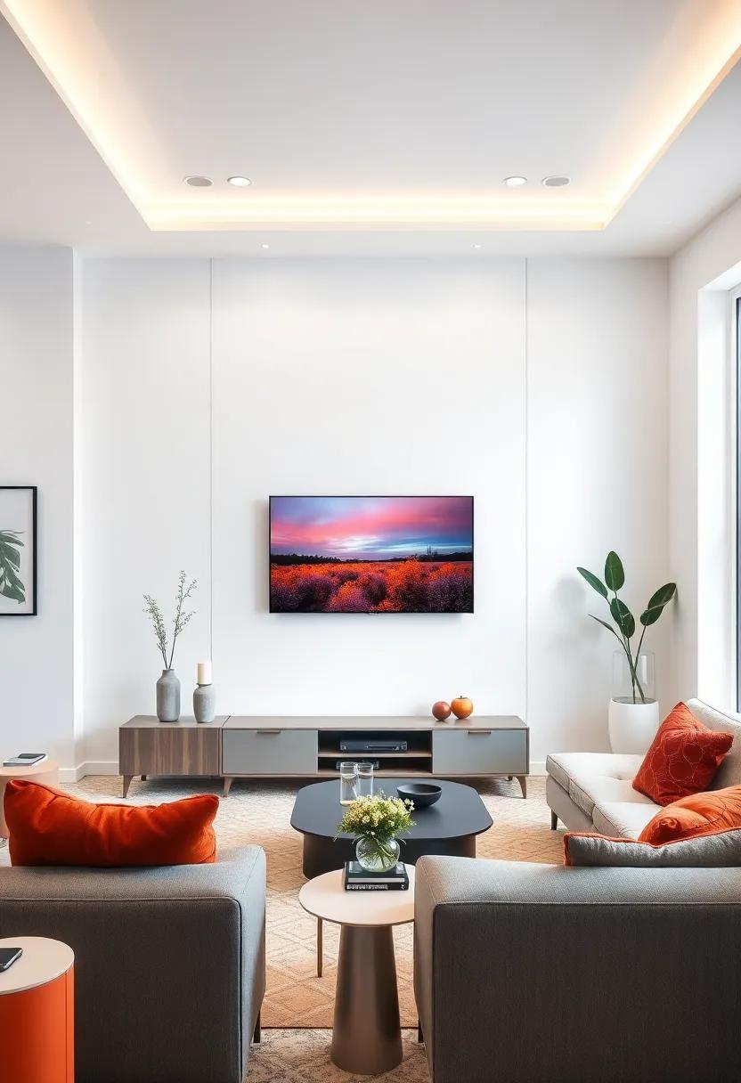 Curating Your Style: Personalizing White TV Wall Designs to Reflect Your Taste
