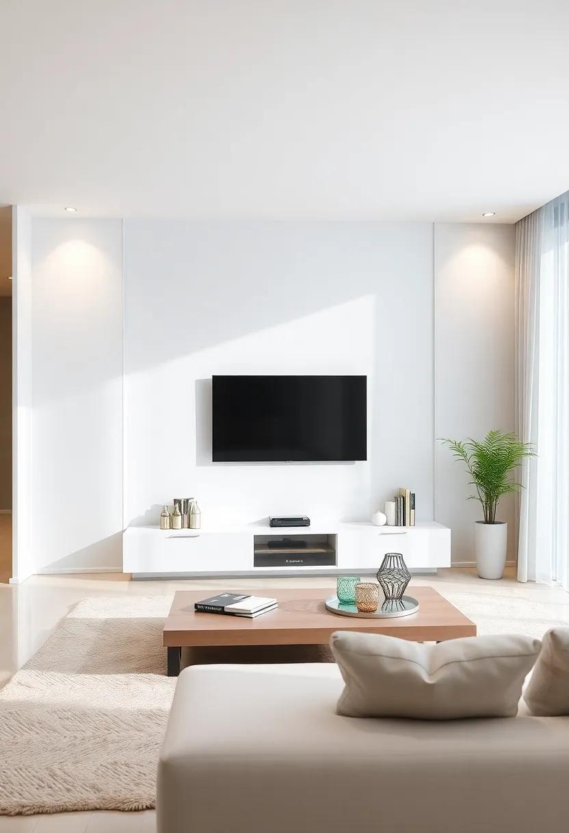 Future Trends: The Evolution​ of White TV⁢ Wall Designs in Modern Interiors