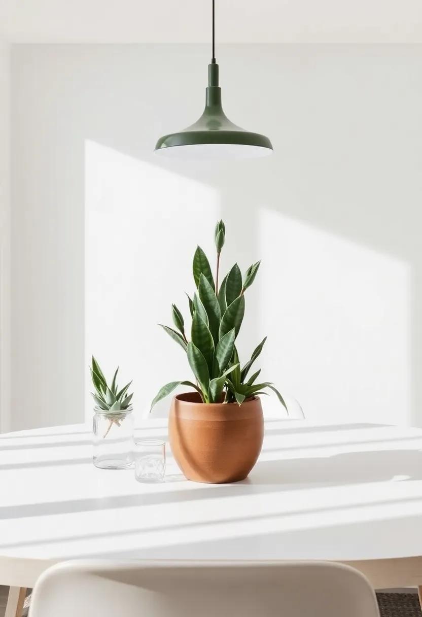 Botanical Touches: ​Introduce indoor​ plants that thrive in​ winter, such as ⁢succulents or snake plants, to bring⁢ life to your dining space