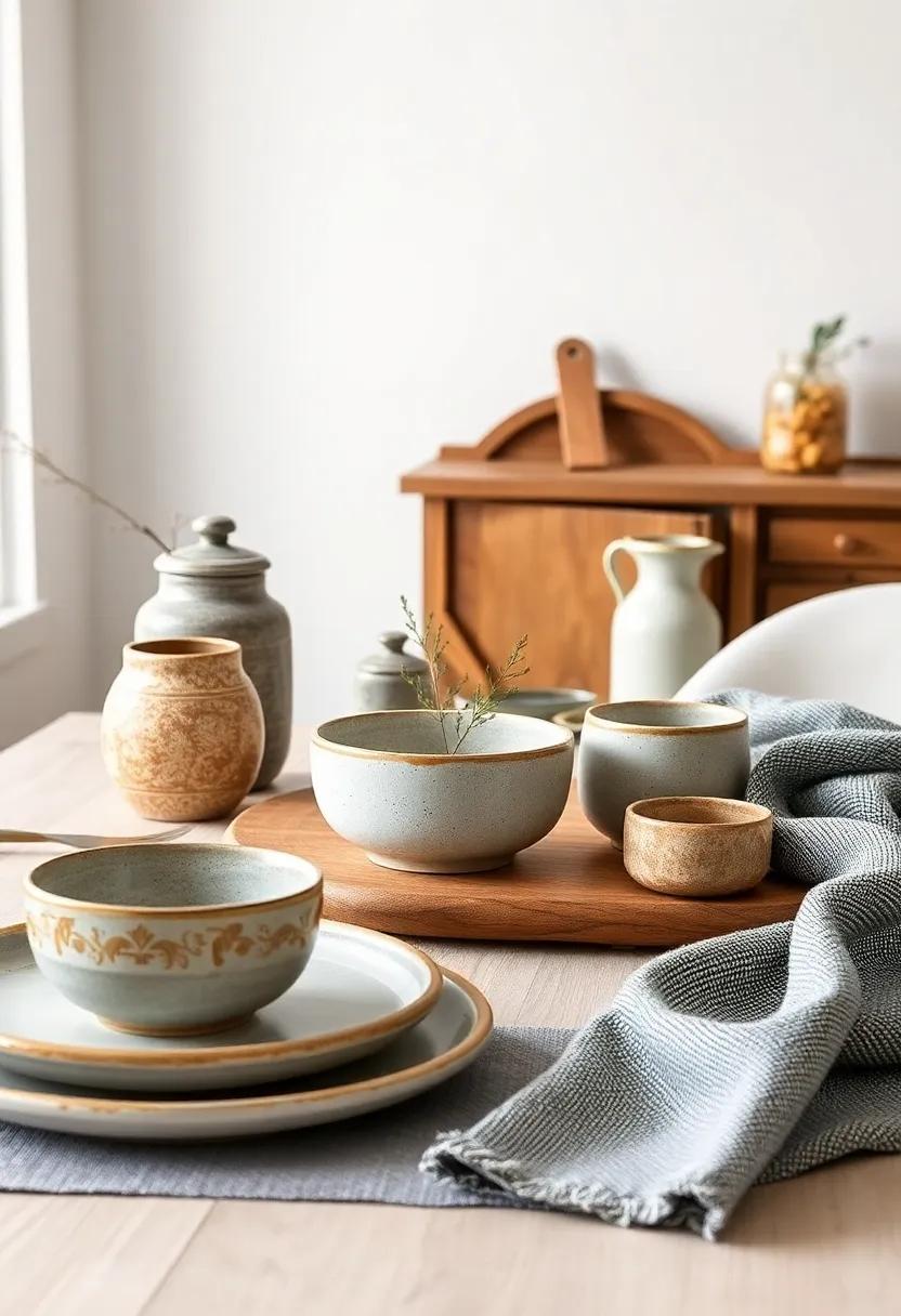 Cozy Serveware: use ​serveware made from ceramic or stone that invites ⁣warmth and⁤ complements the‍ rustic vibe during chilly months