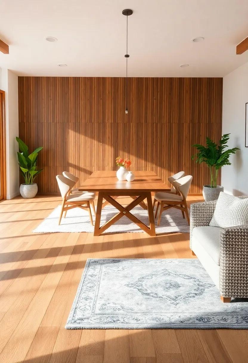 Incorporating‍ Rugs to Enhance Comfort and Style on ⁢Wooden floors