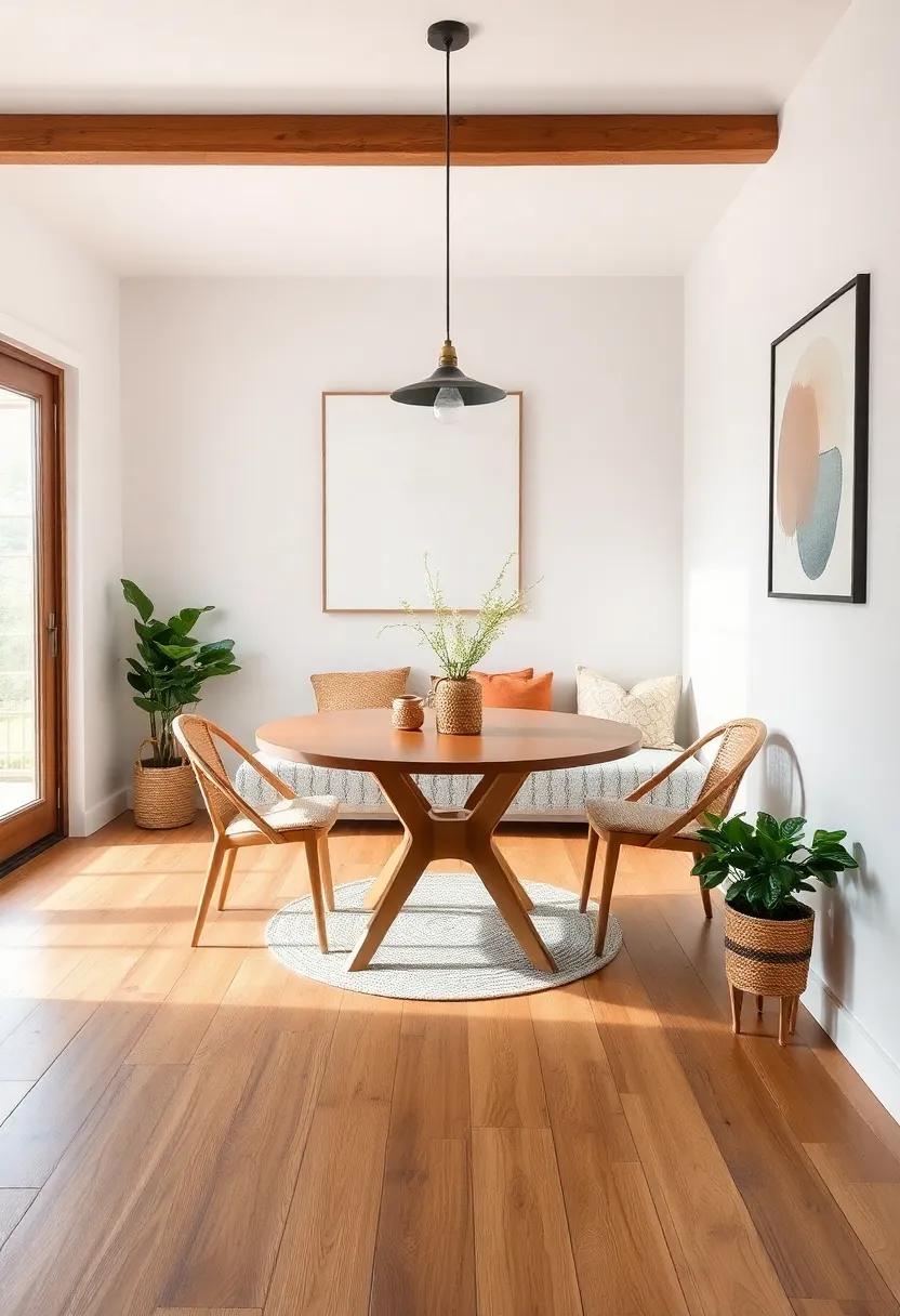 Creating a Cozy⁤ Dining‍ Nook: Wood Floors as⁣ a Foundation for Comfort
