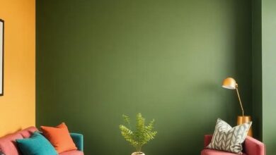 Embrace the Unexpected: Bold Accent Walls in Eclectic Room Designs