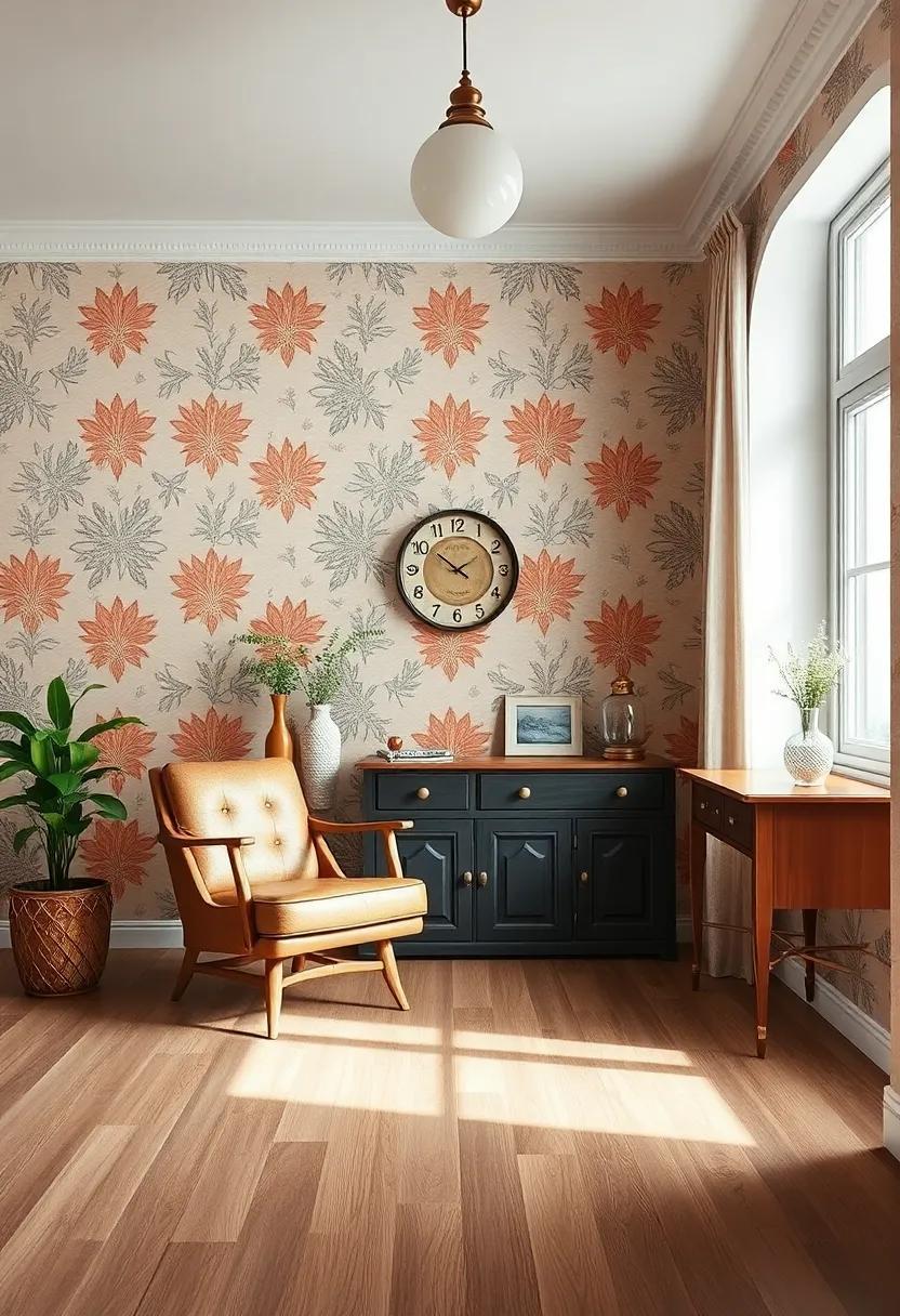Embrace Nostalgia: Unveiling the Charm of Vintage Homes with Retro Wallpaper
