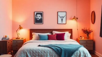 27 Cozy Ideas for Creating a Warm Retro Bedroom Full of Vintage Vibes