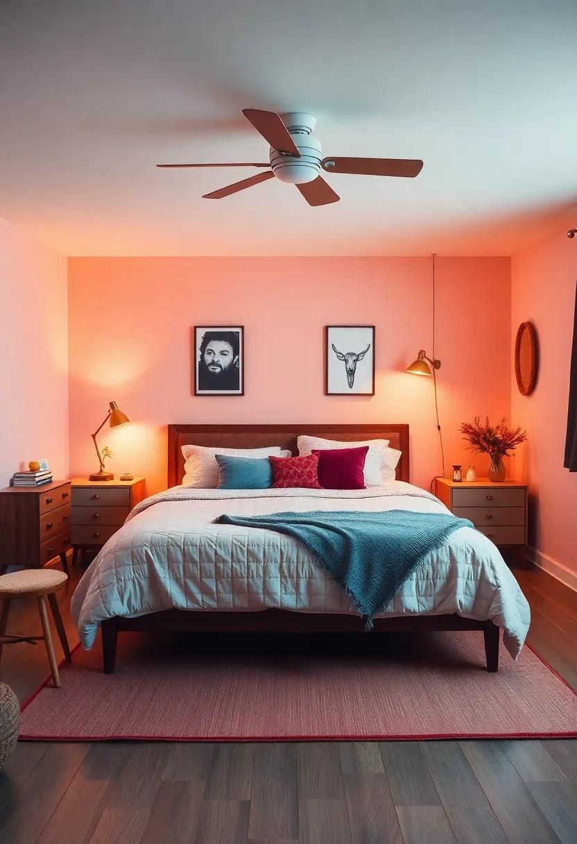 27 Cozy Ideas for Creating a Warm Retro Bedroom Full of Vintage Vibes
