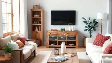 Charming Comfort: Transform Your Living Room with Farmhouse-Style Rustic Furniture