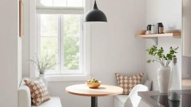 Charming Ideas for Creating a Cozy Dining Nook in Your Small Kitchen