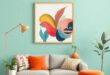 Transform Your Space: Embrace Eclectic Home Decor with Vibrant Artistic Prints
