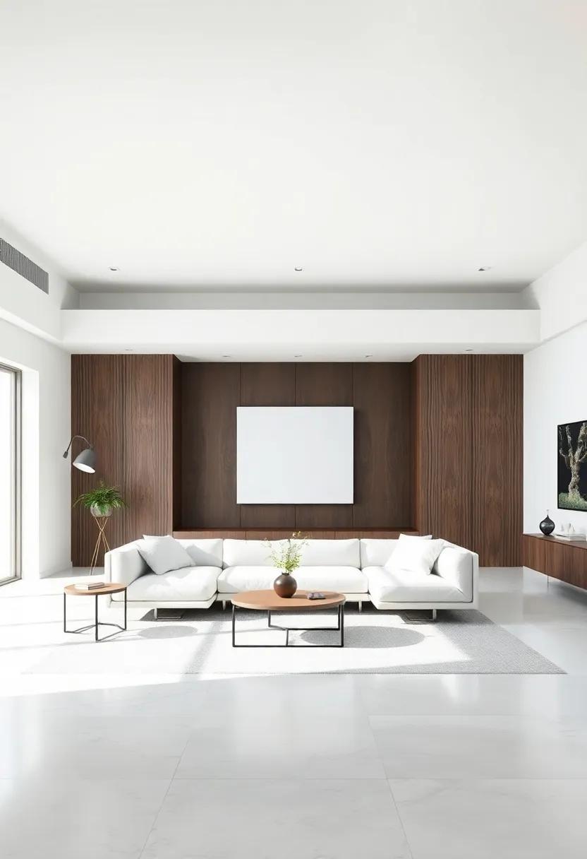 25 Essential Elements for Creating a Minimalist Open Concept Living Room