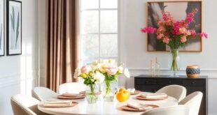 25 Inspiring Ideas to Transform Your Spring Dining Room with Floral Accents