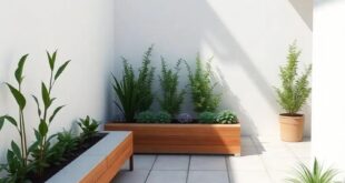 Transform Your Outdoor Space: Stylish Patios Enhanced with Garden Beds