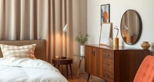 Blending Eras: Creating a Retro Bedroom with Modern Vintage Furniture Harmony