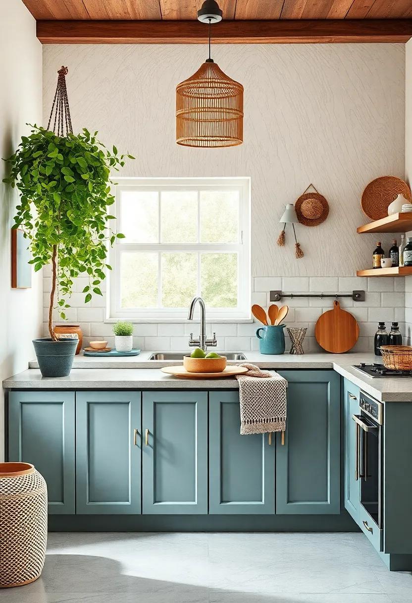 Embrace the Artistic Vibe: Inspiring Bohemian Kitchen Decor Ideas for Every Home