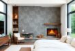 Embrace Tranquility: Discover the Charm of a Master Suite with Reading Nook and Fireplace