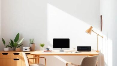 27 Mid-Century Modern Home Office Setups to Inspire Your Work-from-Home Space