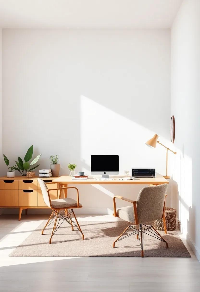 27 Mid-Century Modern Home Office Setups to Inspire Your Work-from-Home Space