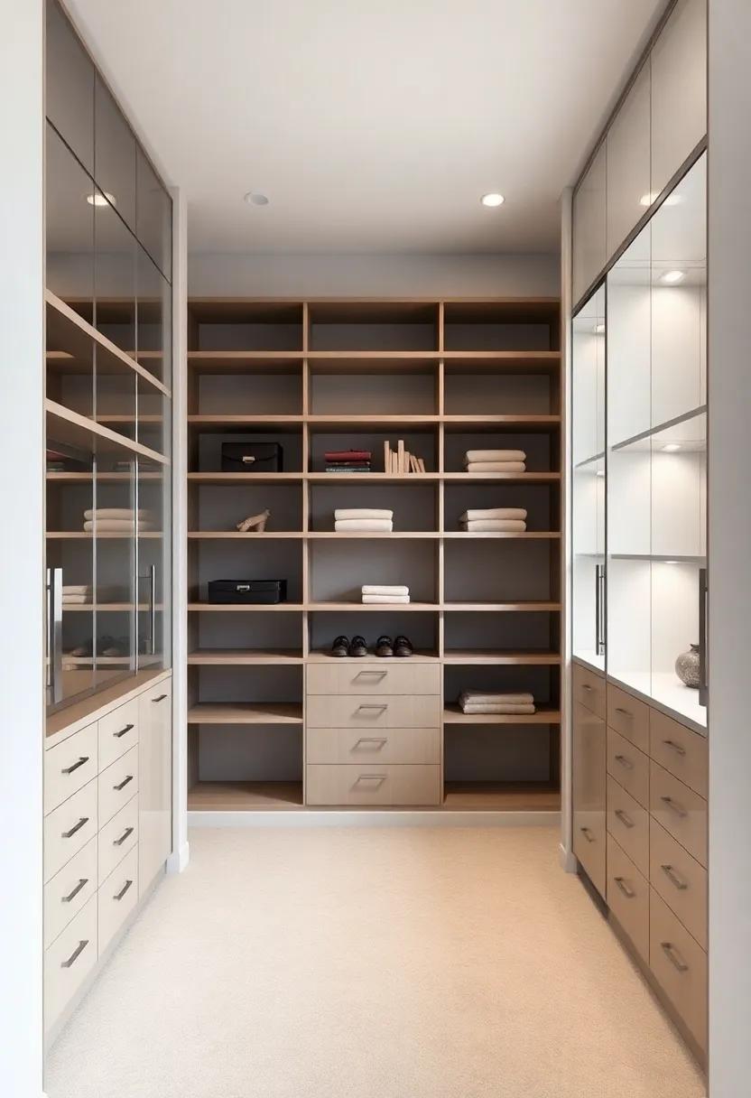 25 Stunning Luxury Walk-In Closets with Custom Shelving Ideas for Ultimate Organization