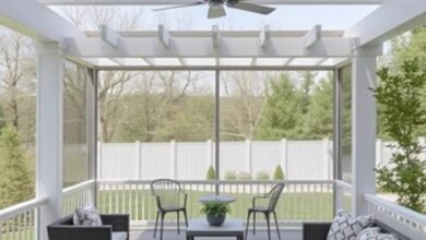 Transform Your Outdoor Space: Inspiring Large Screened Porch Ideas with Pergolas and Gazebos