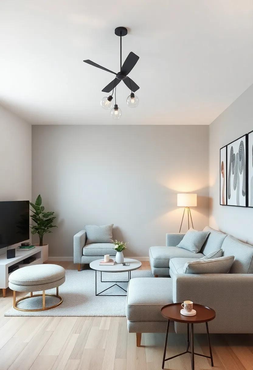 Bright Ideas: Transform Your Small Living Room with Unique Lighting Fixtures