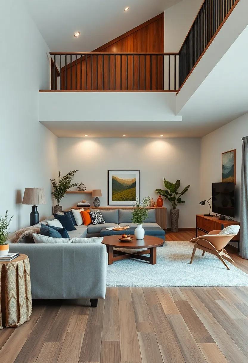 24 Inspiring Ideas for a Cozy Under-Stairs Living Room with Beautiful Wooden Details