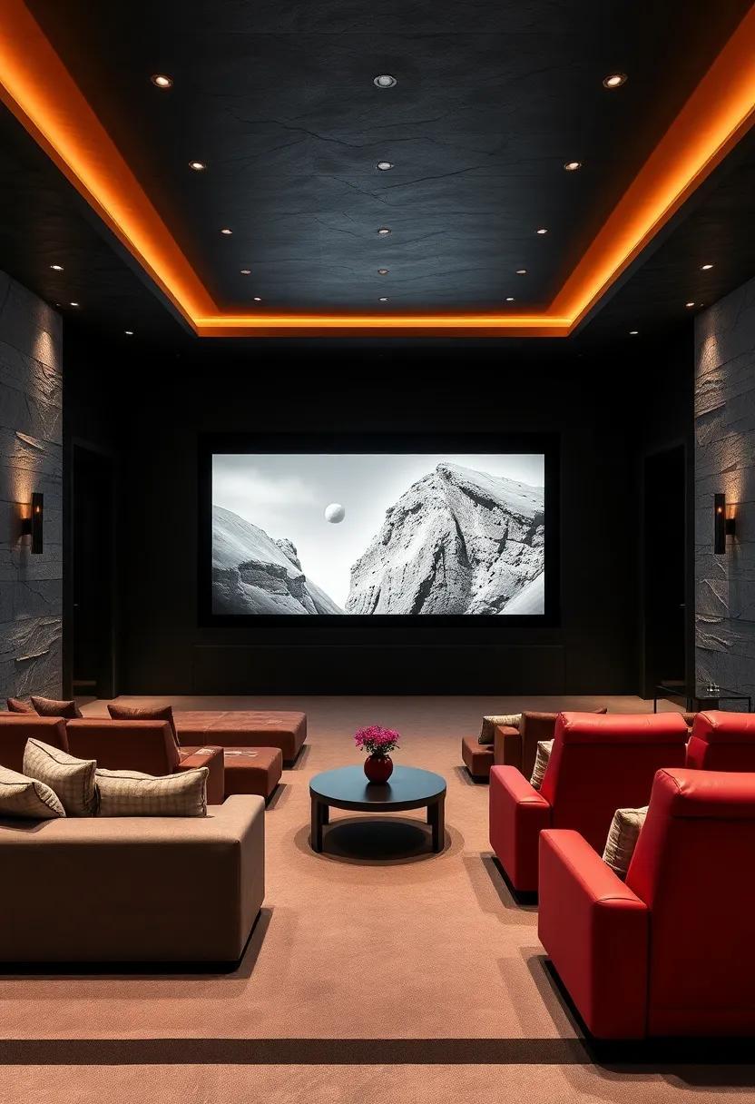 Elevating Entertainment: The Allure of High-End Monochrome Home Theaters