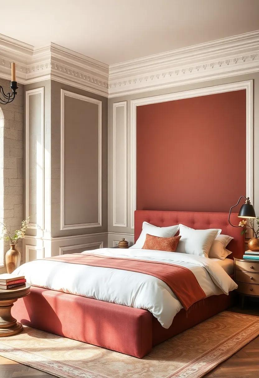 Embracing Elegance: Designing a Timeless Bedroom with Classic Moldings and Soft Hues