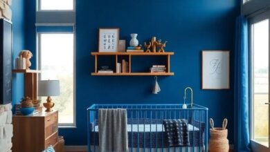 Transforming Spaces: The Allure of Cobalt Blue in Boys’ Nursery Design