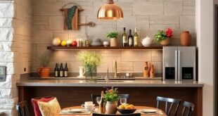 26 Inspiring Ideas to Elevate Your Rustic Kitchen Bar Aesthetic
